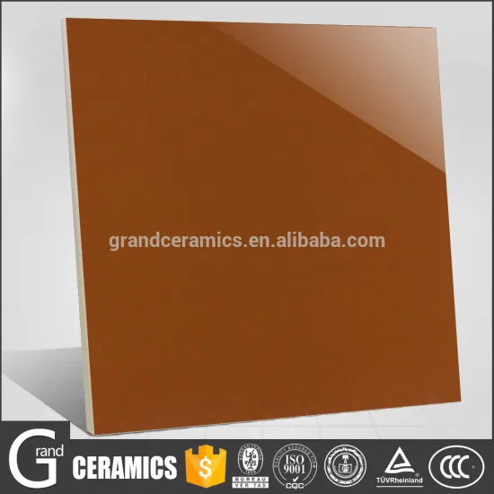 600x600mm Plain red porcelain tiles made in China