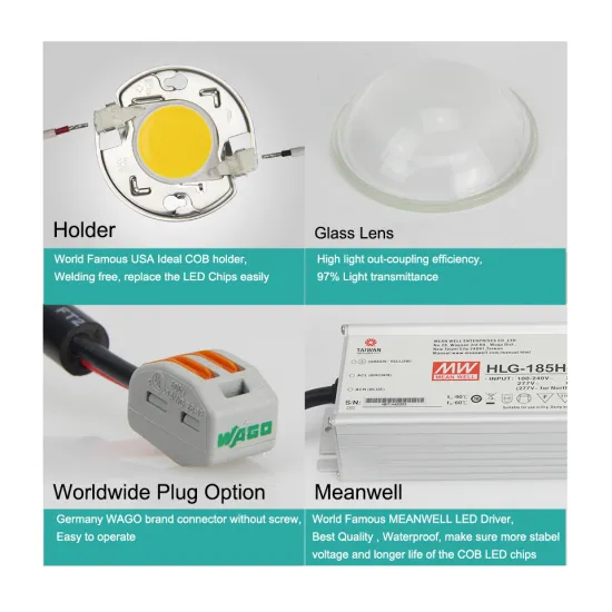 High quality grow light products with crees CXB3590 COB 600w plant led grow light