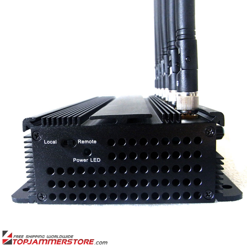 6 Antenna High Power Adjustable WiFi 3G 4G All Mobile Phone Signal Jammer