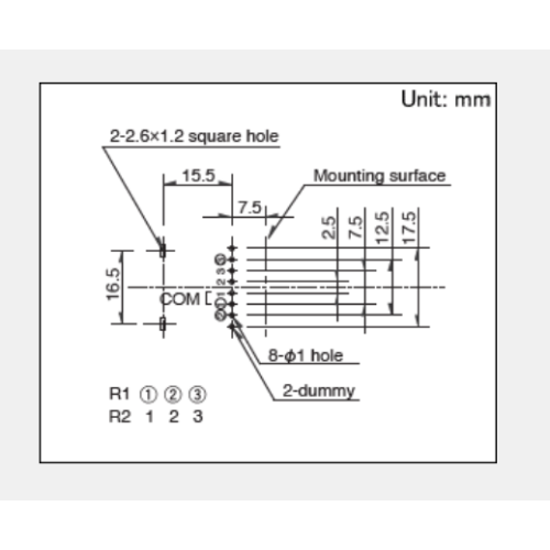 RK168 Series Rotating potentiometer