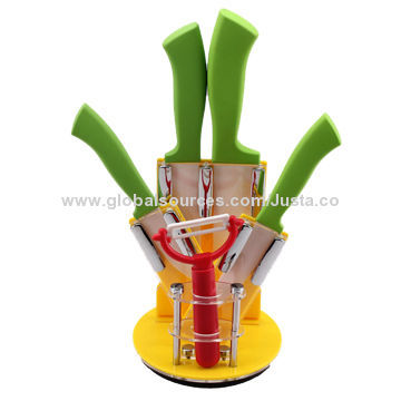 Brand Paring/Ceramic Knives with ABS Spray Rubber Handle