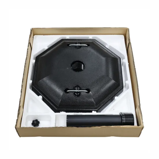 China Wholesale Granite Umbrella Bases for Rectangular Patios