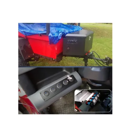 5Gang 3 Pin Rocker Switch PanelOn-Off Toggle Switches