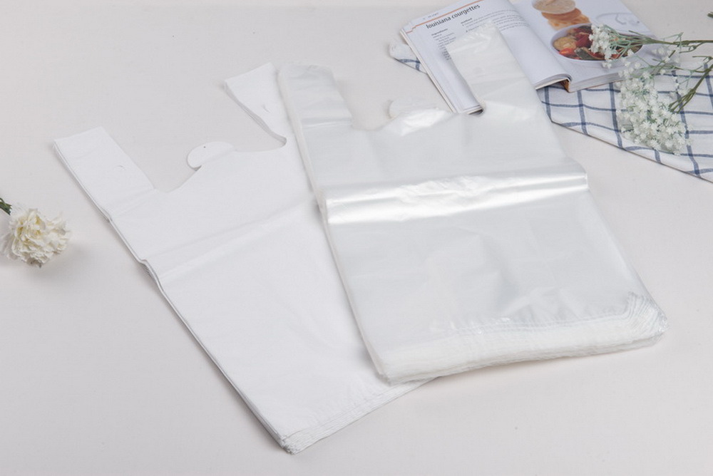 Wholsale Plastic Shopping T-Shirt Packaging Grogery Bags