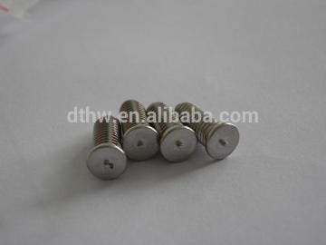 all kinds of copper plated spot welding screws