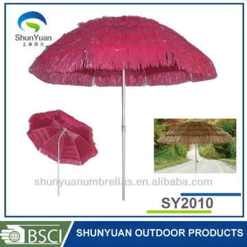 2M Straw hawaii beach straw umbrella