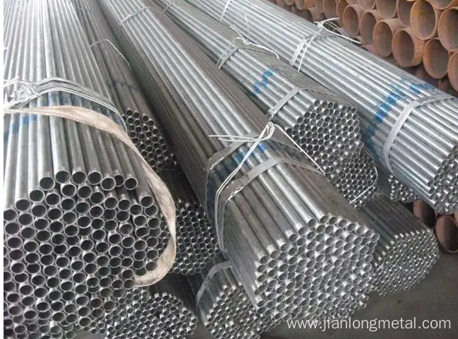 Hot dipped welded galvanized steel pipe