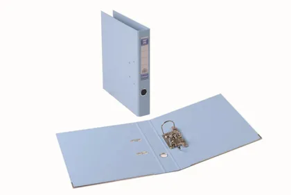 Marble Lever Arch File blue