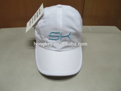 soft polyester cap, 3D emboridery bicycle cap