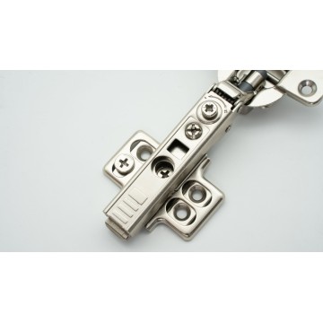 4D adjustment soft close clip-on hinge