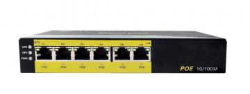 10 / 100M 6-Port-Ethernet-POE-Switch
