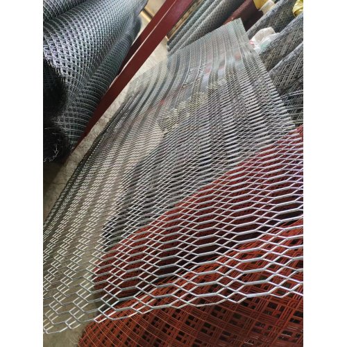 flattened expanded metal mesh