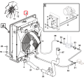 XCMG 250900170 XGSX01-07 wheel loader radiator assembly