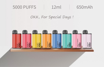 NEW DESIGN OKK 5000puffs Disposable Vape Atomizer