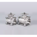 3pc ball Valve مع محرك كهربائي