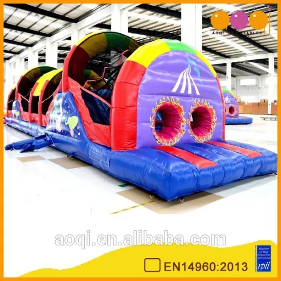 AOQI new design kids playing inflatable tunnel for sale