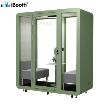 soundproof booth acoustic open smoking booth