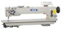 Long Arm Double Needle Heavy Duty Compound Feed Lockstitch Symaskin med automatisk trådtrimmer