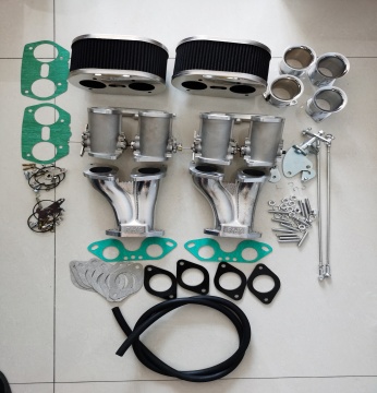 Split Type Dual 48 IDF Throttle Body with Horn, TPS Plug Filter for T1