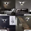Elegante luz de pared decorativa del ala de águila con control remoto
