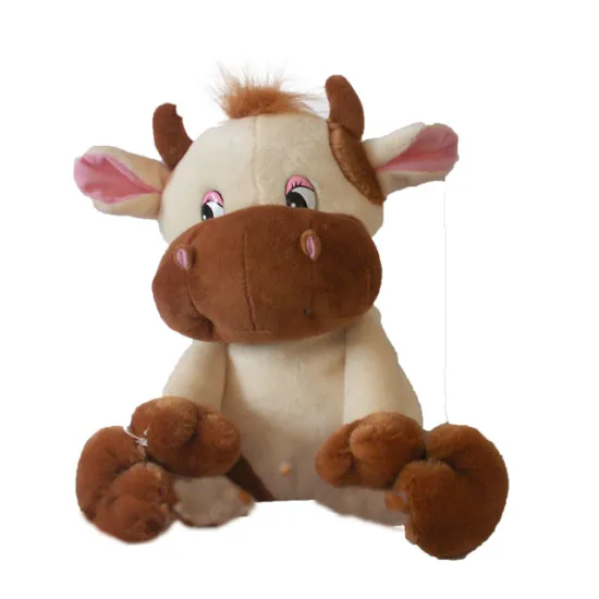 latest design plush toys cow