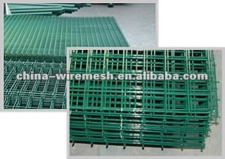 Green Color welded wire mesh panel