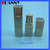 GOLDEN EMPTY SQUARE LIPSTICK CASE WITH OPEN WINDOW FOR LIP CARE