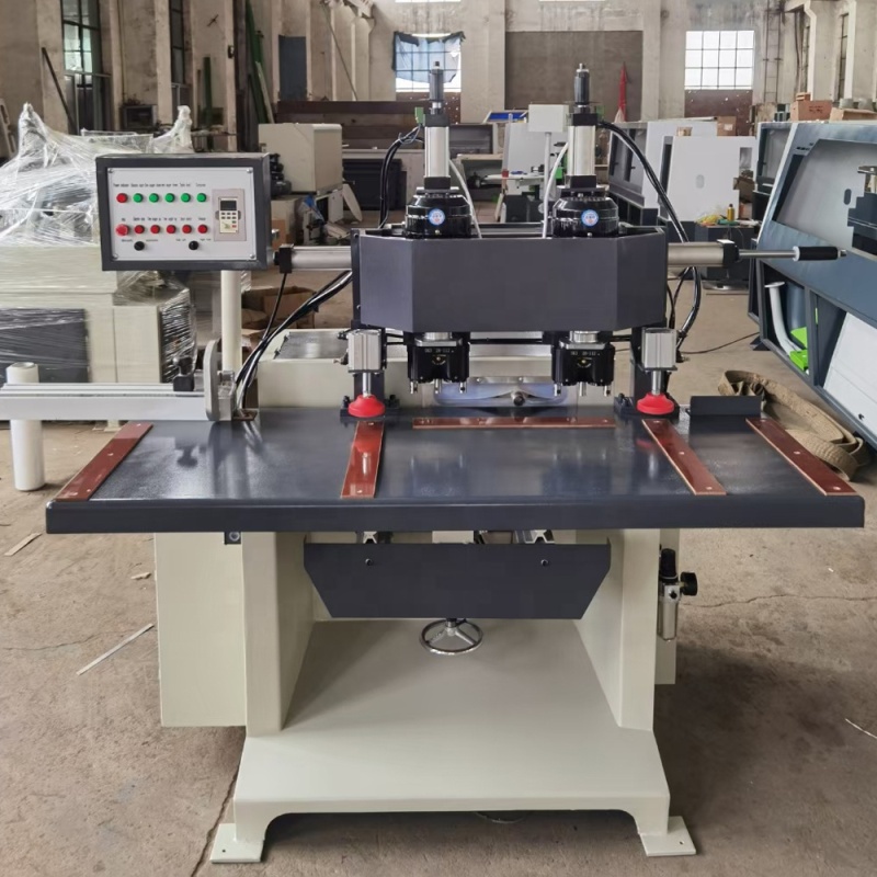 Stable and Portable Door Lock Hole Drilling Machine for Furniture with Latest PLC Motor Drills