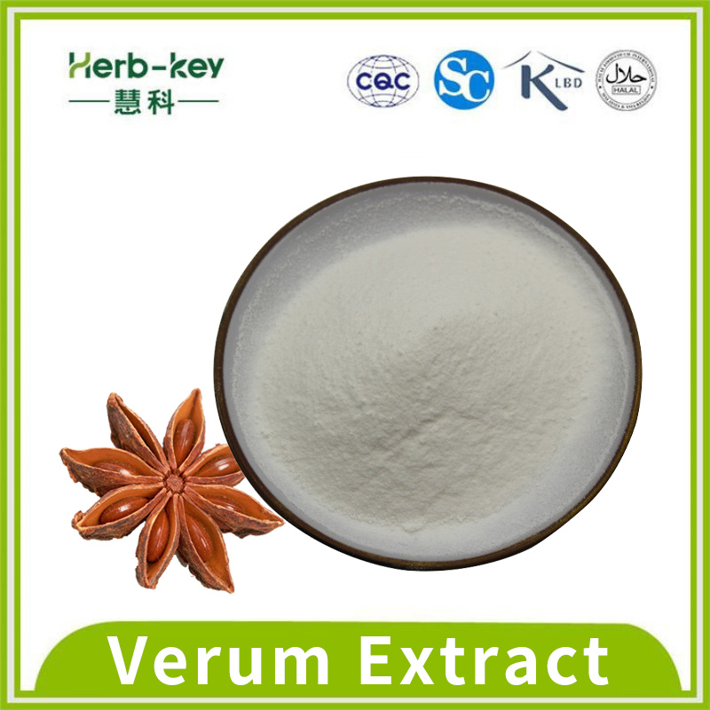 Extrato verum 98% em pó de ácido shikimic