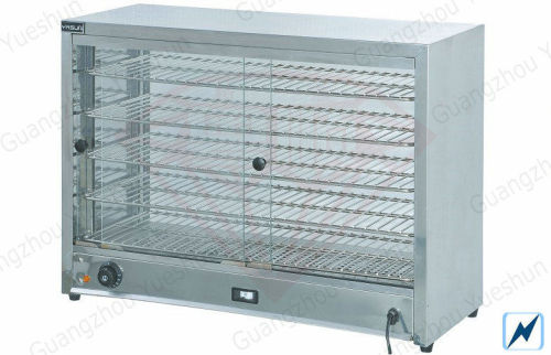 Commercial Electric Hot Display Showcase / Ydh-580 / Food Warmer / Stainless Steel / 1 Kw Power