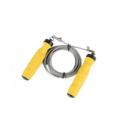 Heavy Exercise Sweatband Skipping Rope Weighted Heavy Jump Rope With Steel Wire