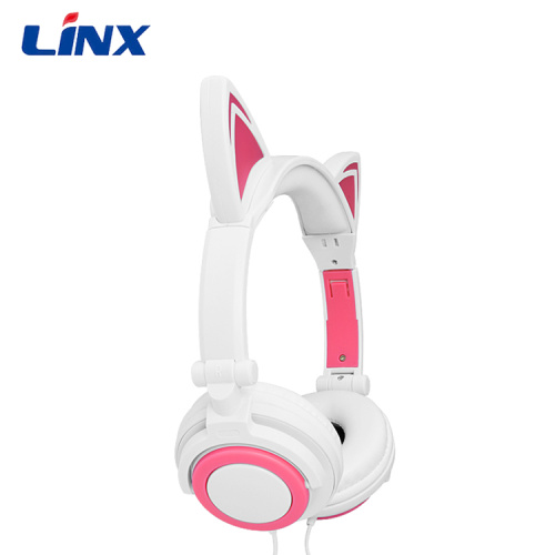 Light Up Glowing Hot Selling Cat Ear Headphones