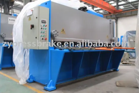 hydraulic guillotine shearing machine