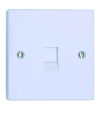 1gang RJ45 Data Socket, 8 Terminals