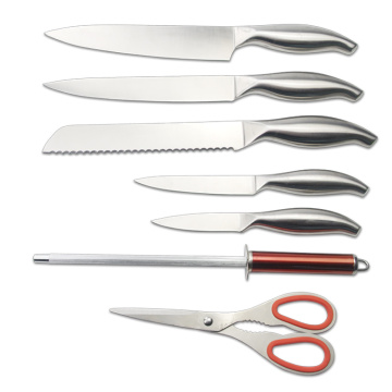 8pcs stainless steel kitchen utility knife