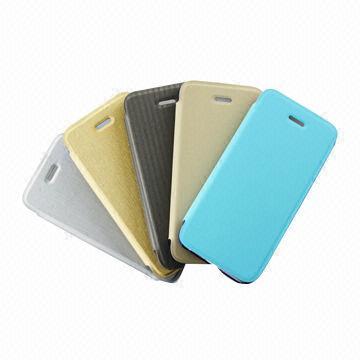 Leather Sleeve Case for iPhone 5/5S, Slim Profile and Soft Velvet Lining