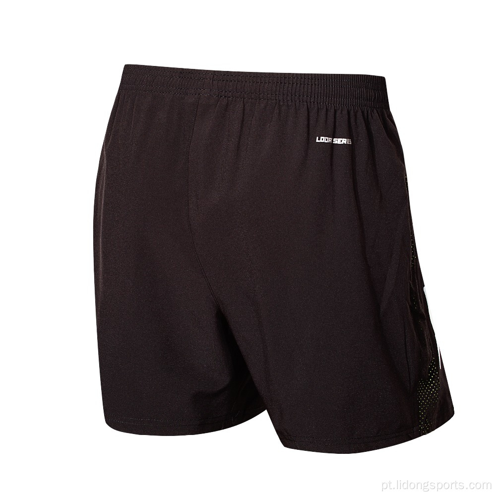 Shorts de suor de ginástica de ginástica de esportes masculinos