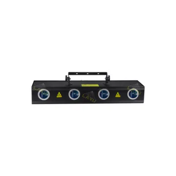 Professional Good Quality 4-Head RGB Animation Laser Array for Party, DJ, KTV, Disco, Wedding, Club, and Stage Shows