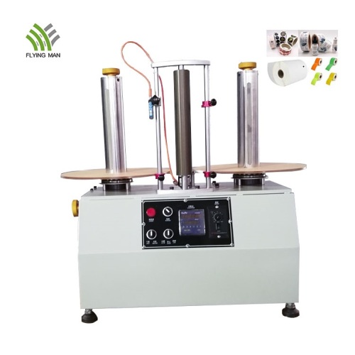 Horizontal Tabletop Aluminum Foil Rewinding Machine