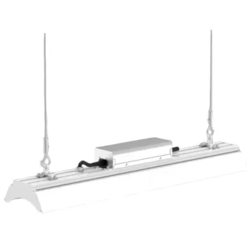 100W Warehouse Factory Ceiling Light - LED Linear High Bay Light for Outdoor Basketball Court Lighting