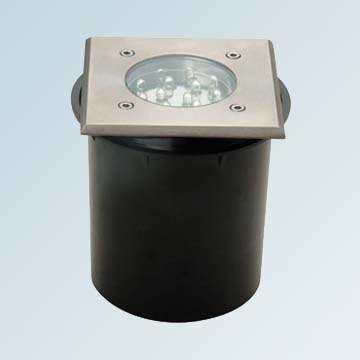 Eingebaute LED Quadrated Edelstahl Lamp(12PCS)
