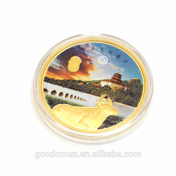 Free sample high quality embossed medal coin /souvenir coins wholesale
