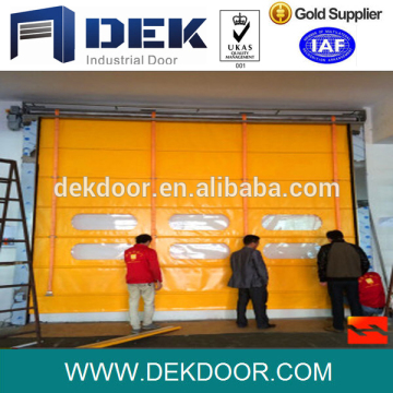 Industrial automatic rapid fold up doors