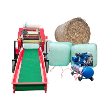 Professional Round Silage Baler and Fodder Wrapper Machine