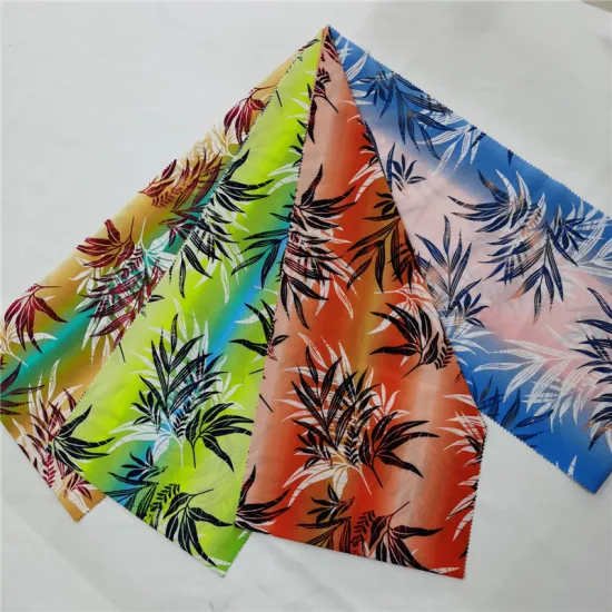 Coconut Tree Four Way Spandex Print Fabric
