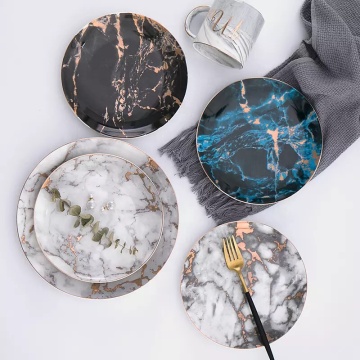 Wholesale Custom Round Western Appetizer Plates - Porcelain Dinner Plates