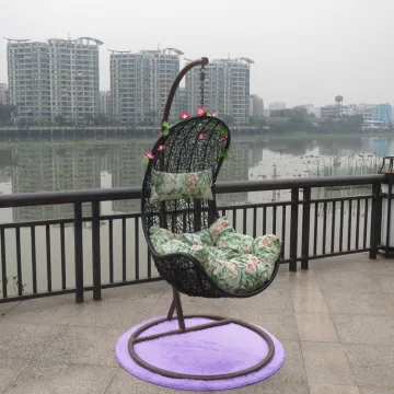 Rattan/Wicker Patio Swing Egg Chair Outdoor Furniture