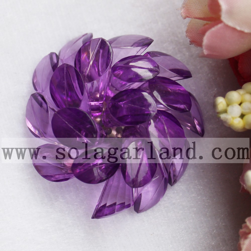 Acrylic Crystal Beading Blossom