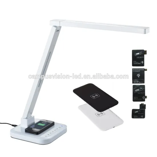2014 hot selling mordern wireless charging led desk table lamp, economic desk table led lamp