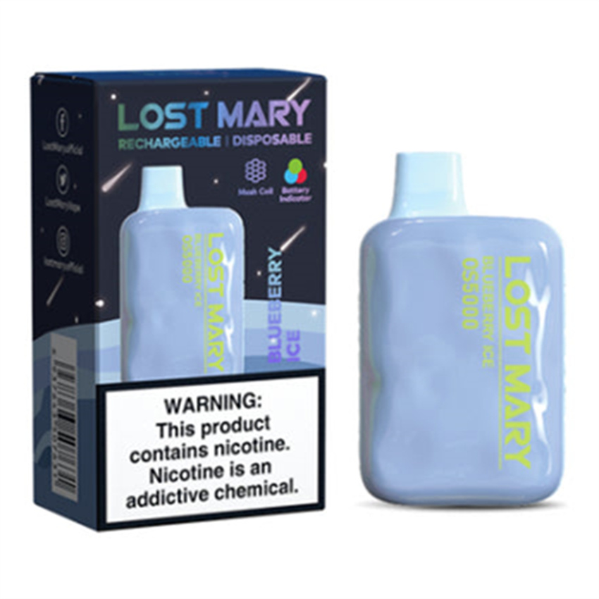 Lost Mary OS5000 Einweg -POD -POD -Gerät 650mah